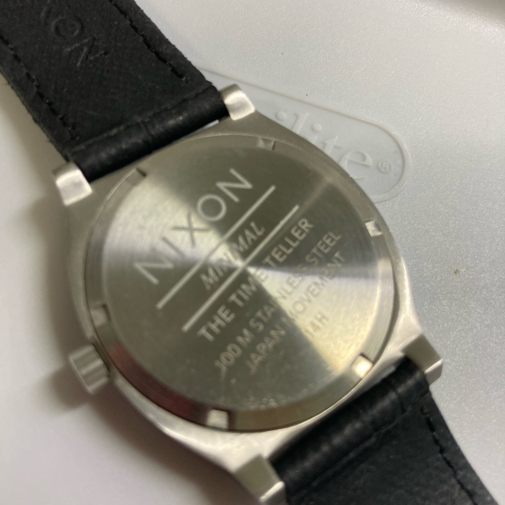 Nixon Silver and Black Watch - Picture 8 of 8